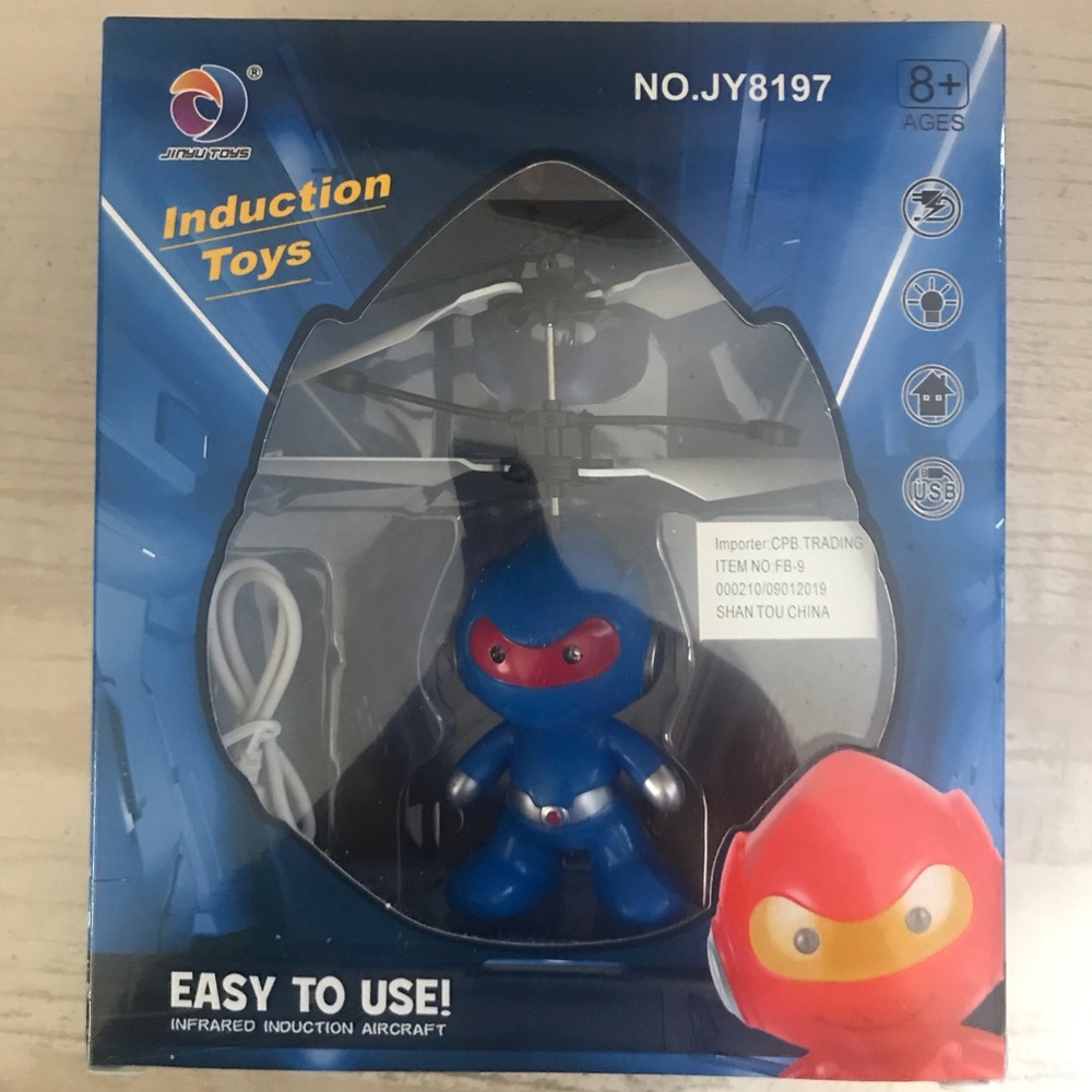 Flying robot childrens toy